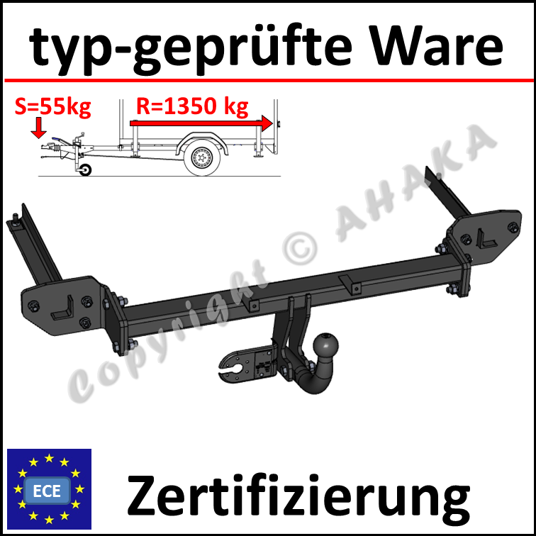 Opel Corsa D 2006 2014 Anhangerkupplung Online Kaufen Ahaka