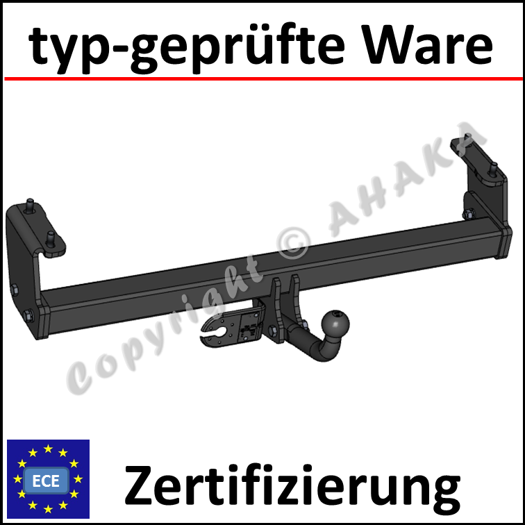 AutoHak Anhängerkupplung abnehmbar für Kia Rio Fliessheck 05-09 7pol spezifisch AutoHak Anhängerkupplung abnehmbar für Kia Rio Fliessheck 05-09 7pol spezifisch