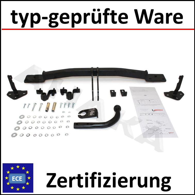 AHK BMW X1 E84 2009-2015 Anhängerkupplung mit ES7 EPH Einparkhilfe Abschaltung