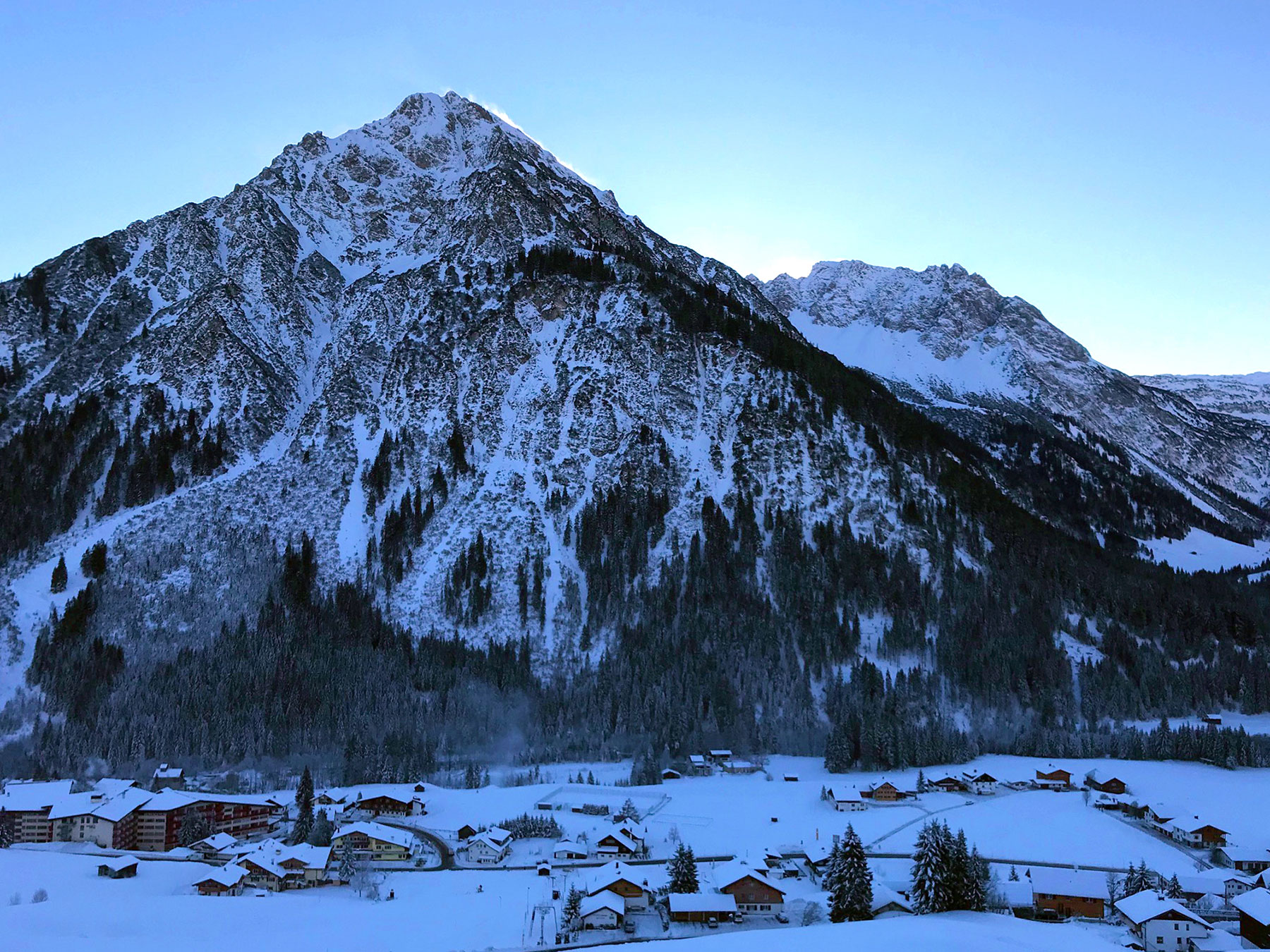 Berggasthof Bühlalpe, Kleinwalsertal – Winter