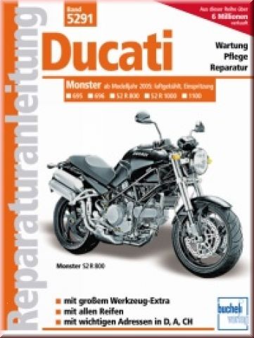 Popular Of Ducati monster ab modelljahr 2005 reparaturanleitungen Books