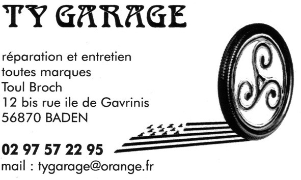 Ty Garage - Baden - 02 97 57 22 95