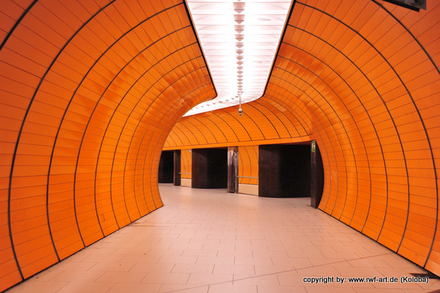 U-bahn in München "Ameisentunnel"