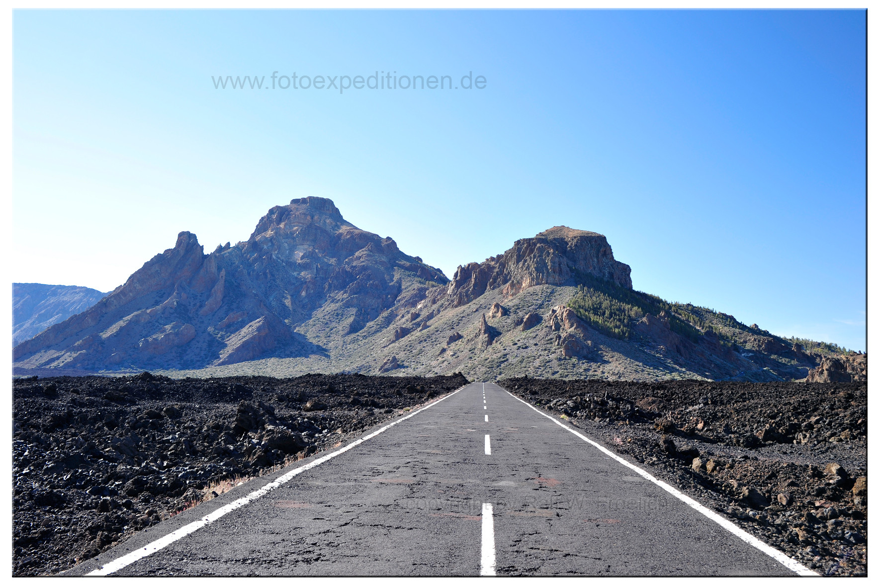 Auf dem El Teide, Teneriffa