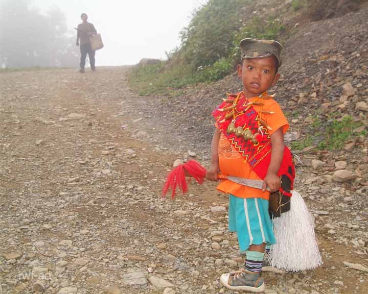 er geht zum Aolingfest, Nagaland