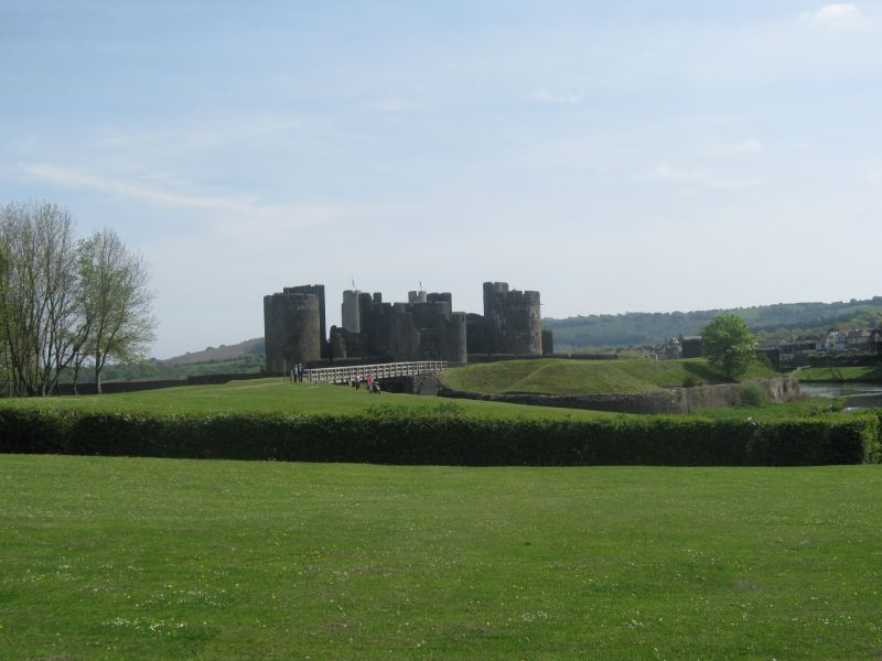 Caerphilly Castle, Wales