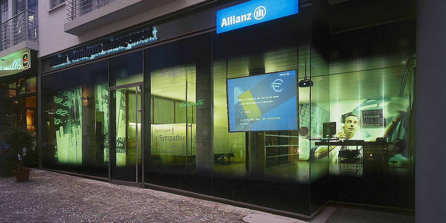 Architekten Frankfurt - Corporate Design Konzept für 4 Allianz Investmentforen, Architekturbüro Frick.Reichert Architekten