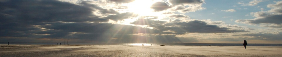 Organisationsentwicklung - Sonnenuntergang am Strand