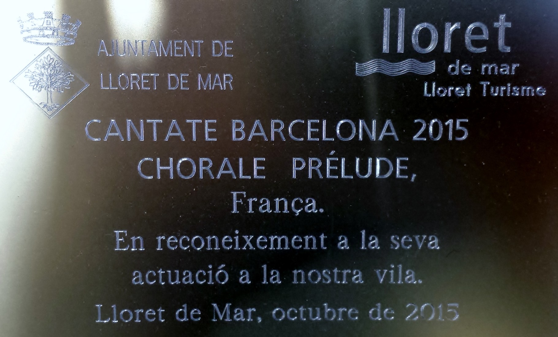 2015 - Festival Cantate Barcelone