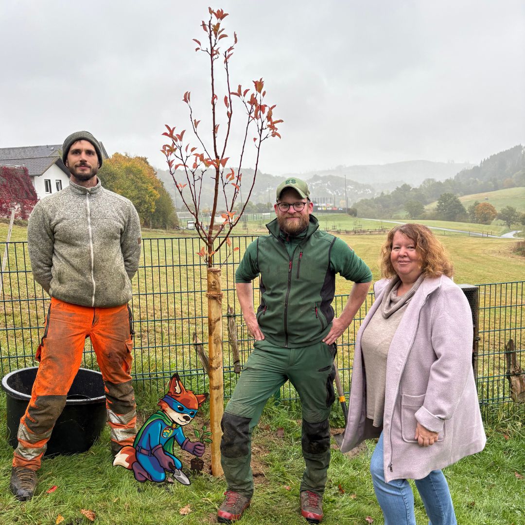Neue Bäume für die Kita Dotzlar
