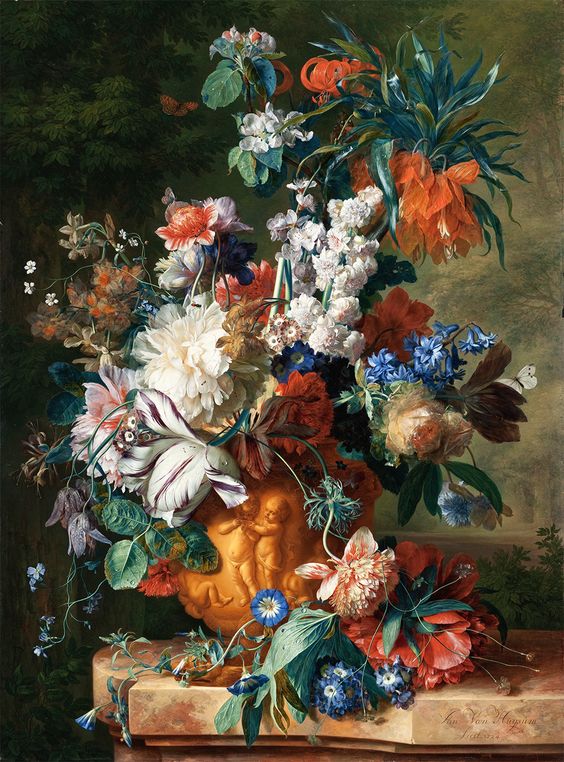 花卉画 - ピオニーペインティング 花の絵画クラフト Produce by 花卉画 - ピオニーペインティング 花の絵画クラフト Produce by