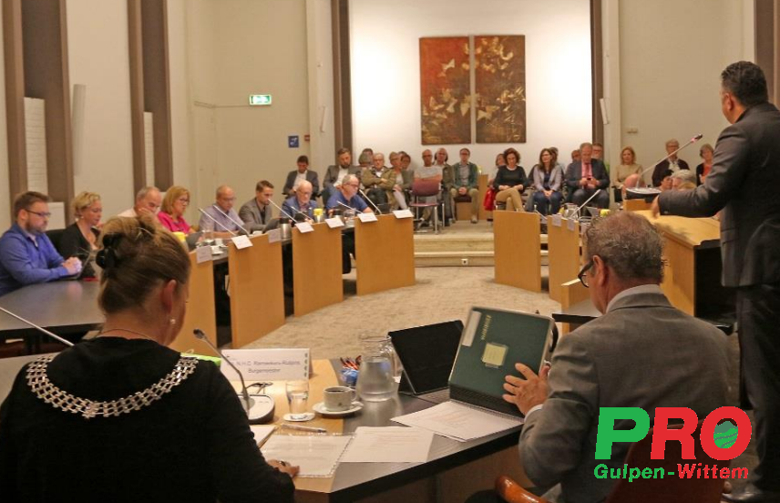 Raadsvergadering gemeente Gulpen-Wittem 20 juli  2021