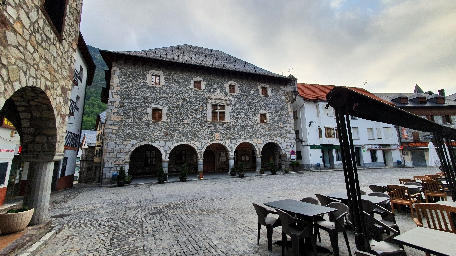 Marktplatz von Bielsa