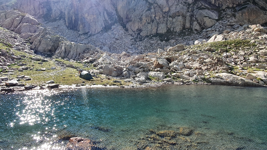 das Wasser ist glasklar und wunderschön warm