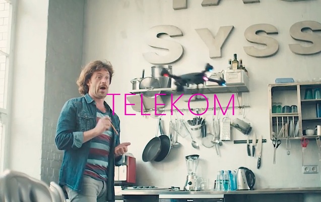 Telekom "the office drone"