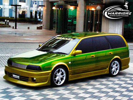 日産アヴェニール,カスタムカー,ローライダー,フレーク塗装,キャンディー 塗装,パール塗装,エアーブラシペイント,ミューラル,ソウルペイント ,カスタムペイント ,ウォーリアーズ