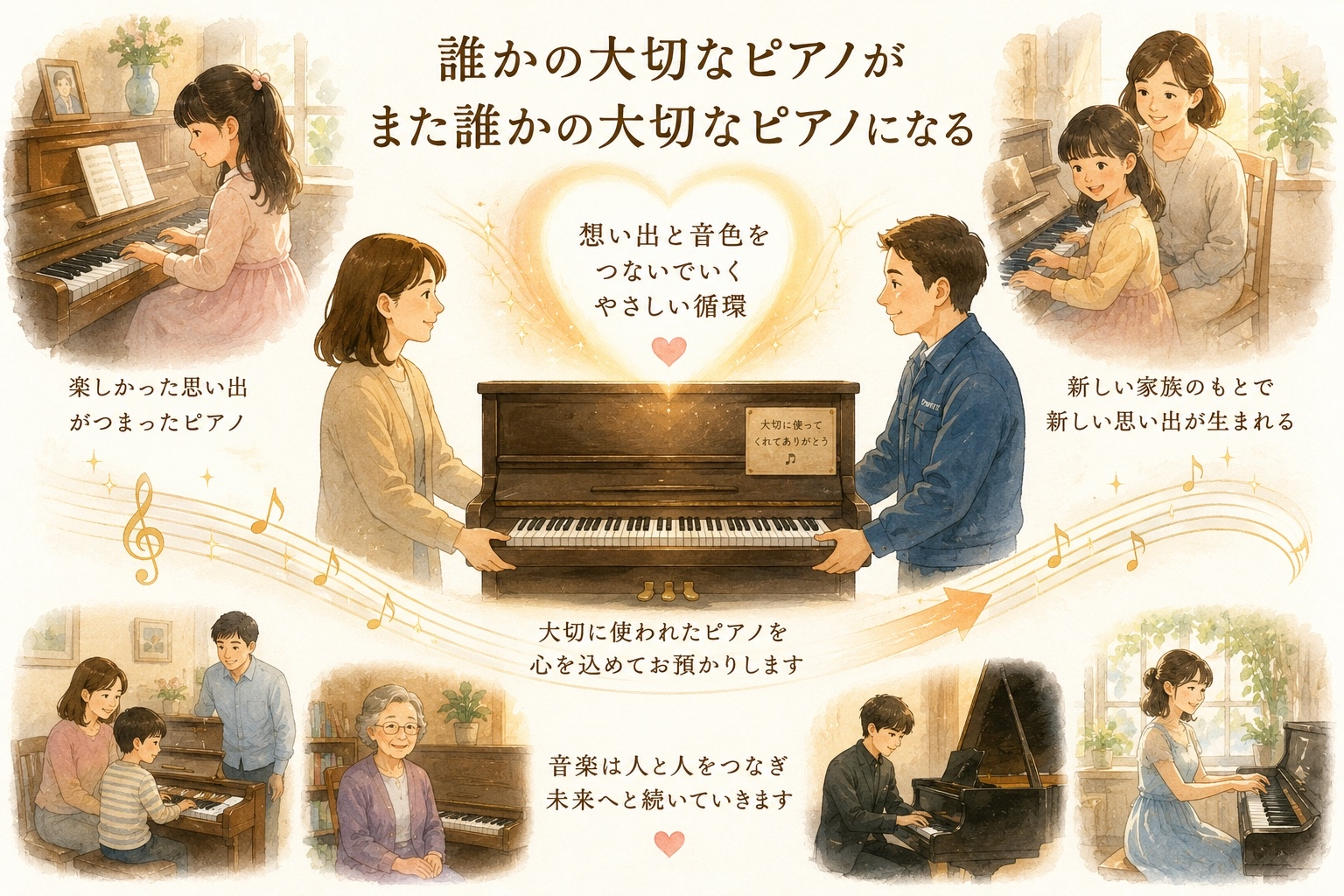 ピアノの旅立ち