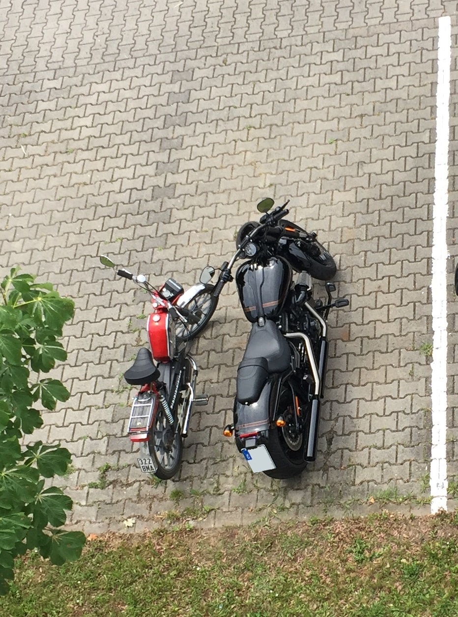 geringfügiger Größenunterschied