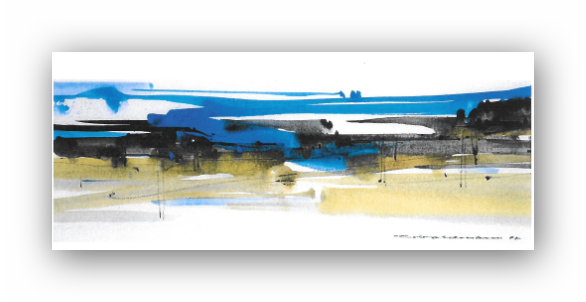 Original Titelbild / Schützenswerte Landschaften, nicht gerahmt, (Nr 069P)