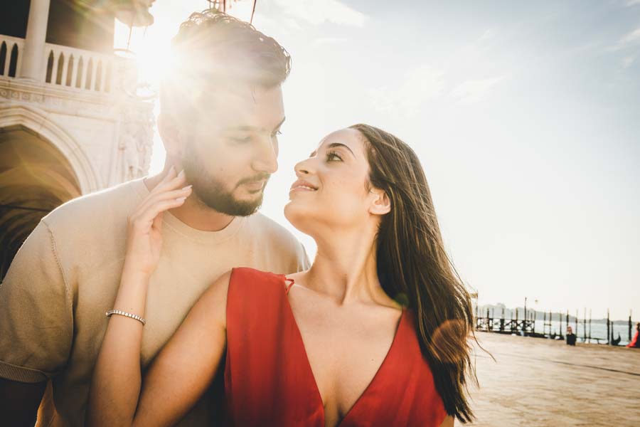 Vacation photography in Venice with early morning light and canals