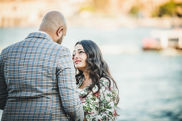 surprise proposal venice italy