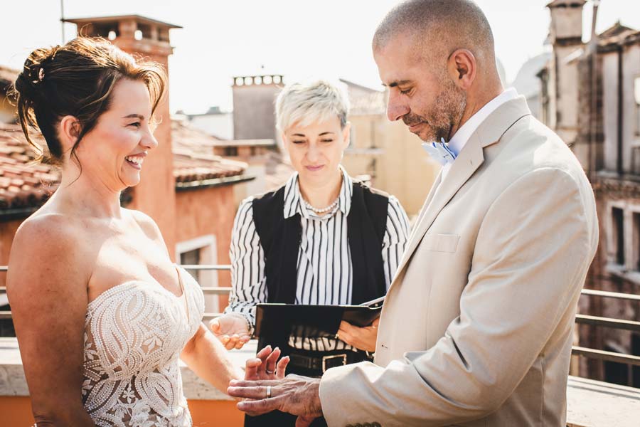 Luxury elopement with local floral arrangement