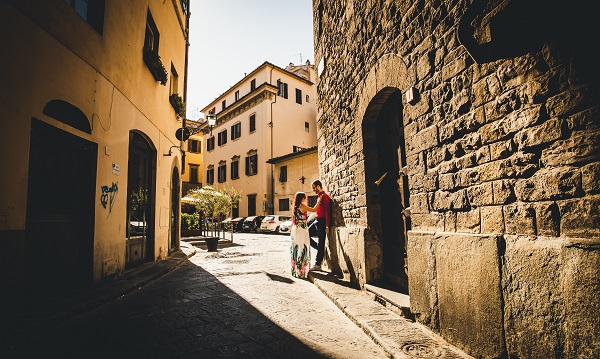 couple photoshoot florence