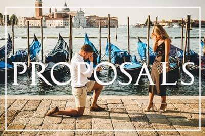 Local Venice photographer taking editorial-style portraits near the Grand Canal.