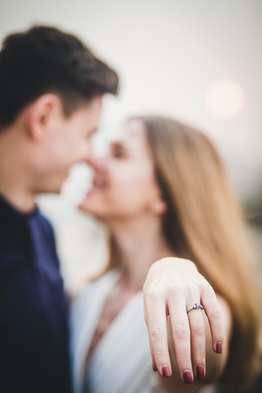 engagement in venice photo