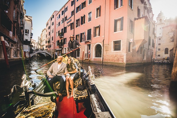 engagement in venice photography