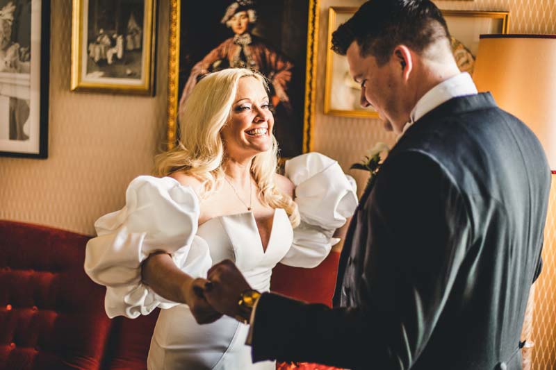 Luxury Venetian elopement on the Grand Canal terrace