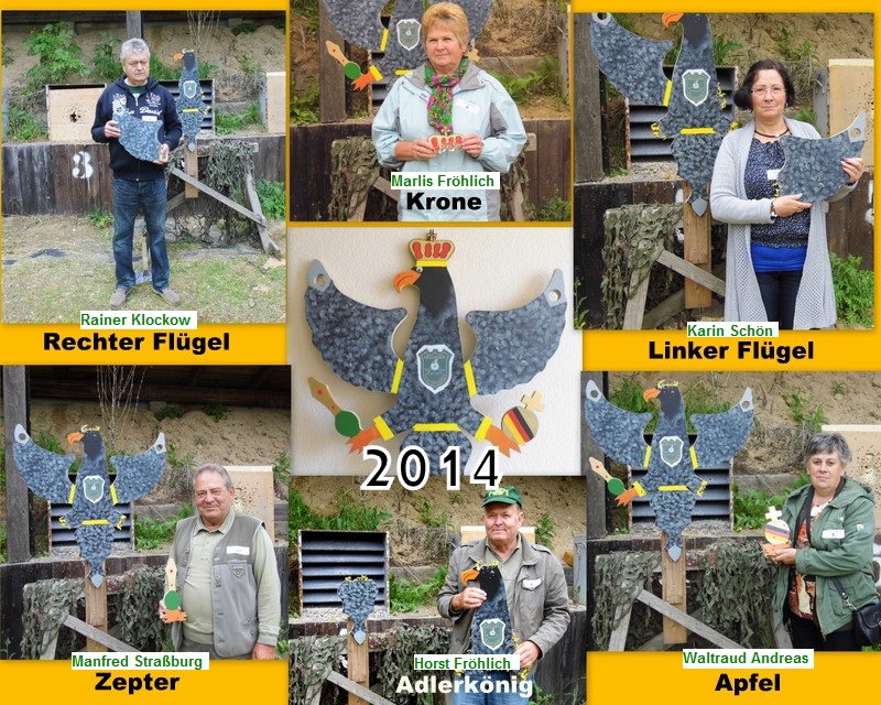 Gewinner des 12. Bellinger Adlerschießen 2014