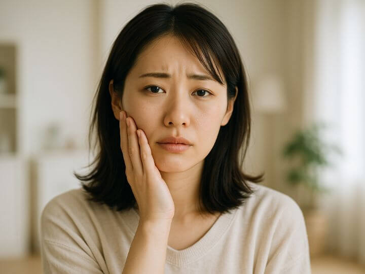 片側だけで噛むクセと不調の悪循環