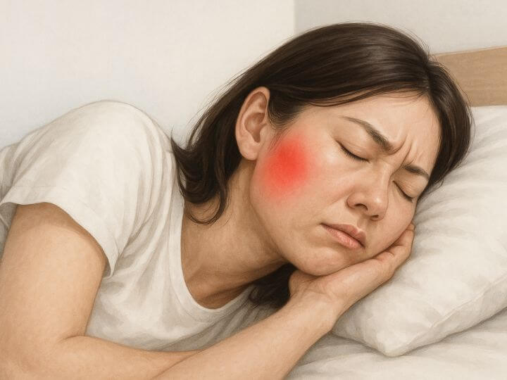睡眠中の食いしばりと顎関節症|予防と対策