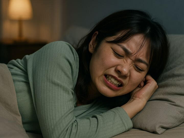 夜ふかし、スマホ姿勢、ストレス…その『歯ぎしり』は生活の悲鳴かも？