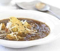 Christine's French Onion Soup with Calvados 