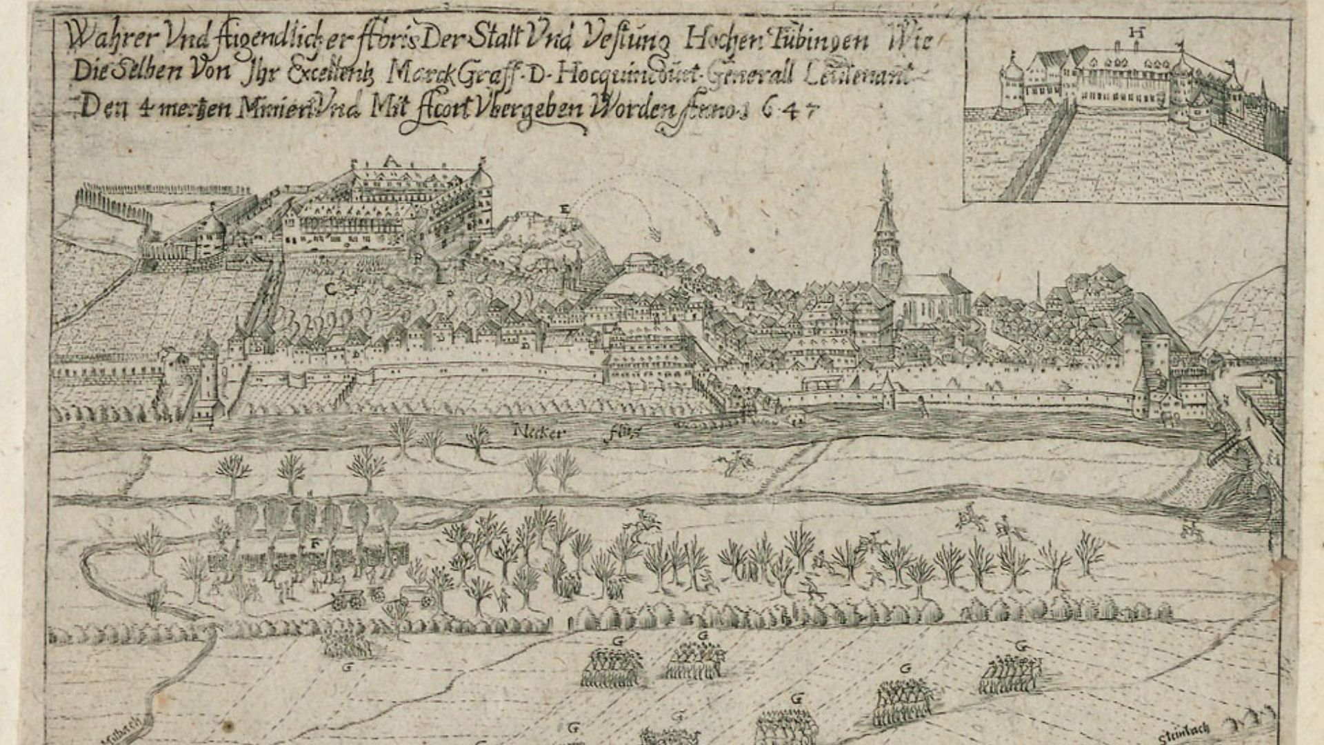Das Selbstverständnis der Universität Tübingen im Dreißigjährigen Krieg - Teil 1: Die Ohnmacht der Universität vor der Besetzung Tübingens 1647