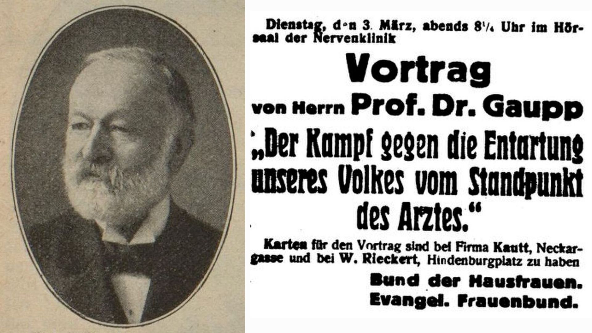 „Die Unfruchtbarmachung geistig und sittlich Kranker und Minderwertiger“ - eine Analyse der Ideologie des Tübinger Psychiaters Robert Gaupp im Jahr 1925