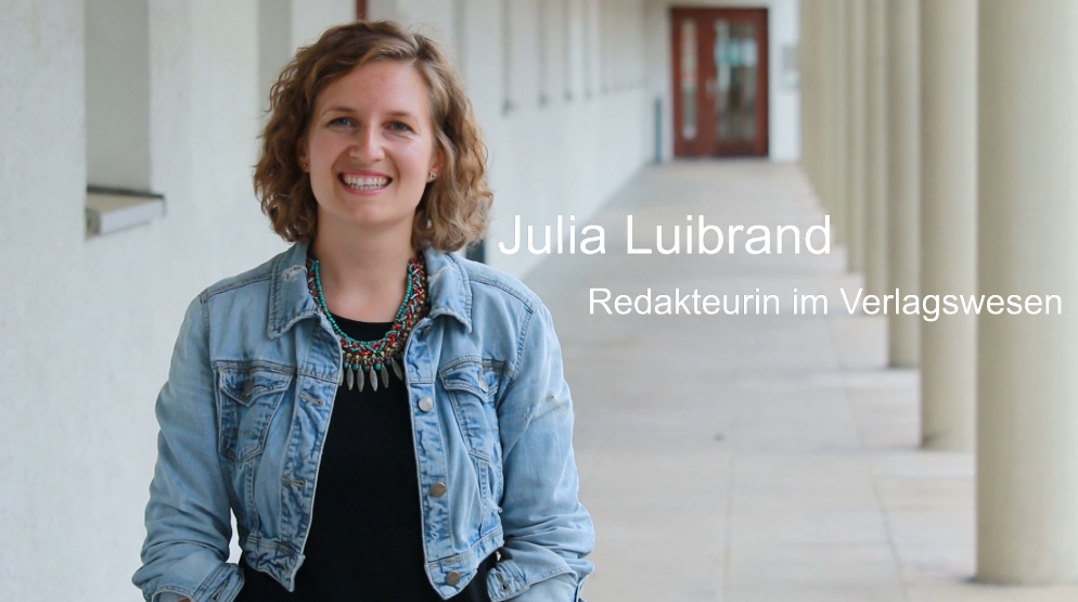 Fachredakteurin für Geschichte: Julia Luibrand im Video-Interview