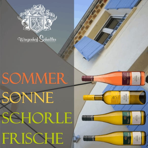 SOMMER-WEINPAKET "SCHORLEFRISCHE"