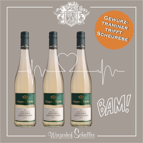 UNSERE NEUE CUVÉE: AROMA-DUO