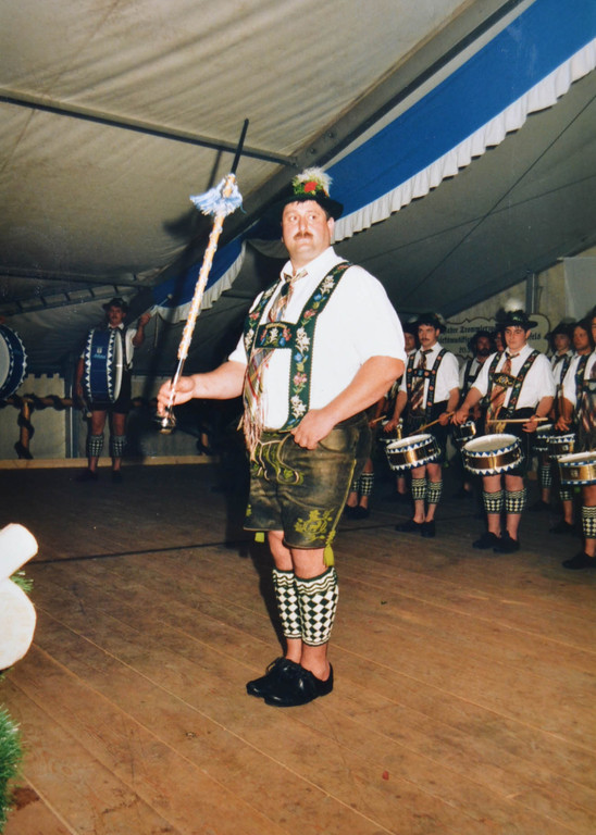 Manfred Poschenrieder - Tamburmajor von 1988 - 2003