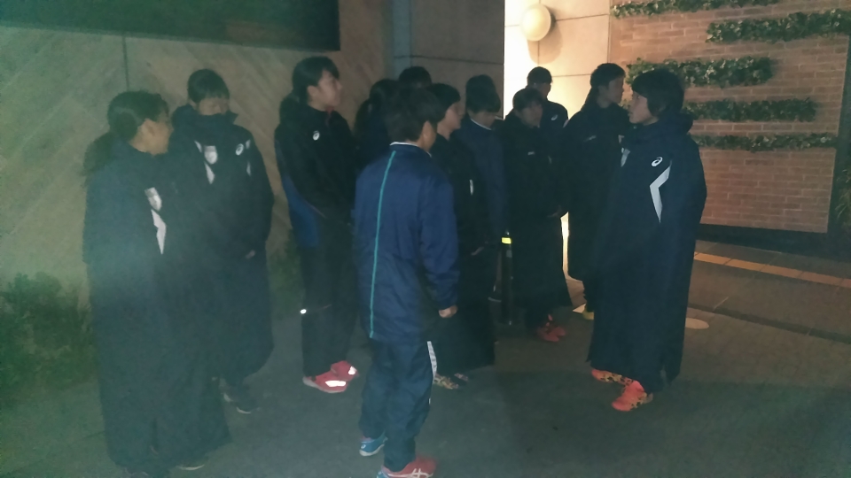 最終日も朝から選手は元気です!