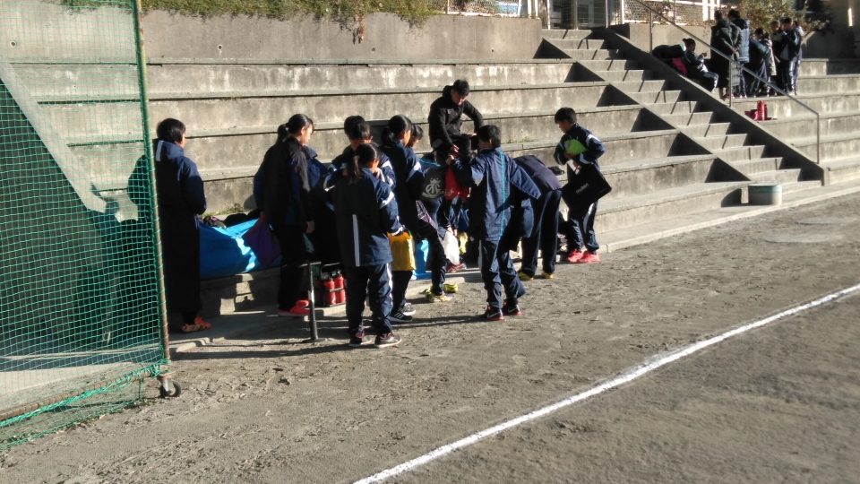 さぁ!いつものように試合の準備