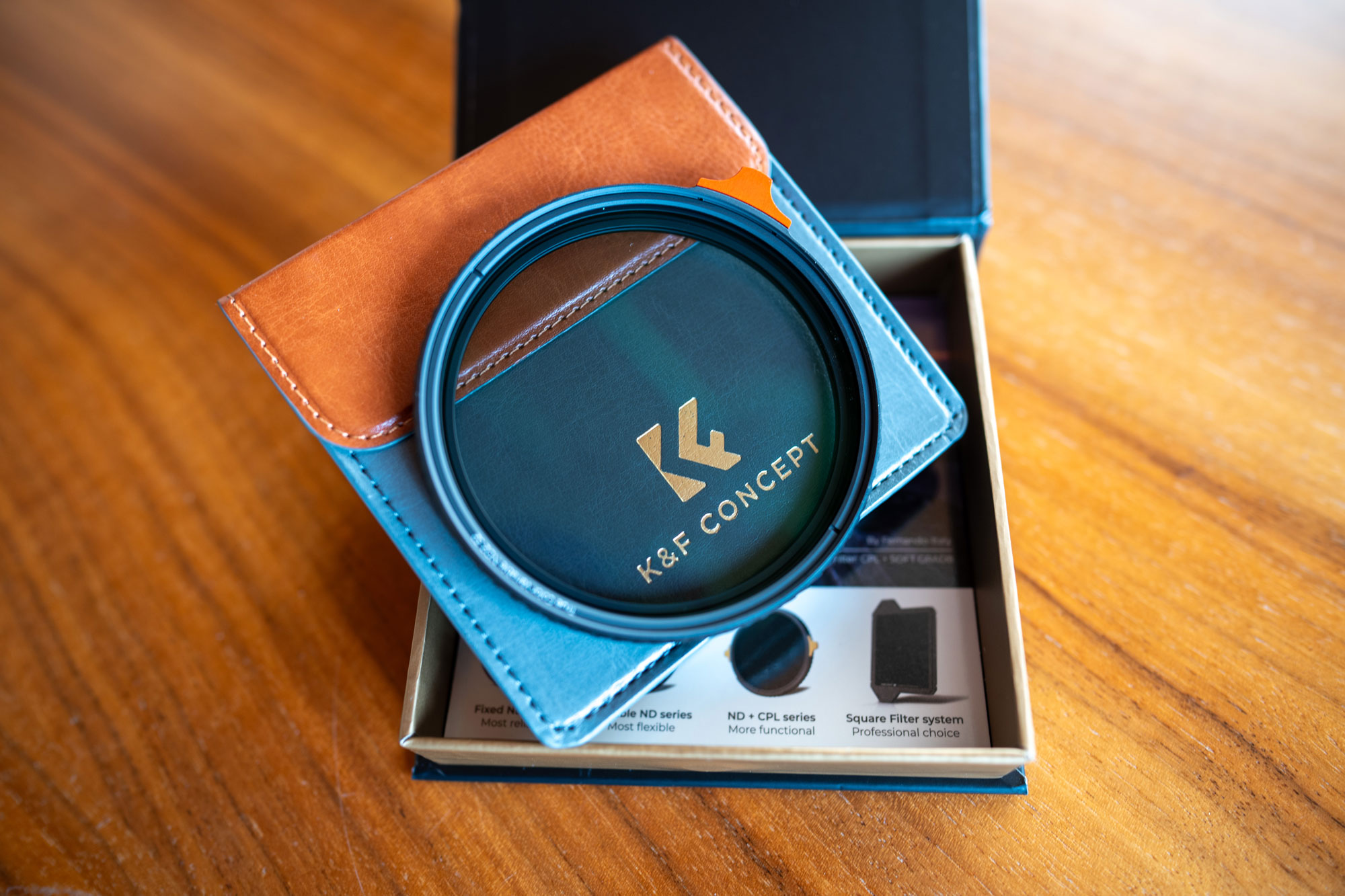 K&F Concept True Color VND Filter ND2-ND32 Nano-X-Serie