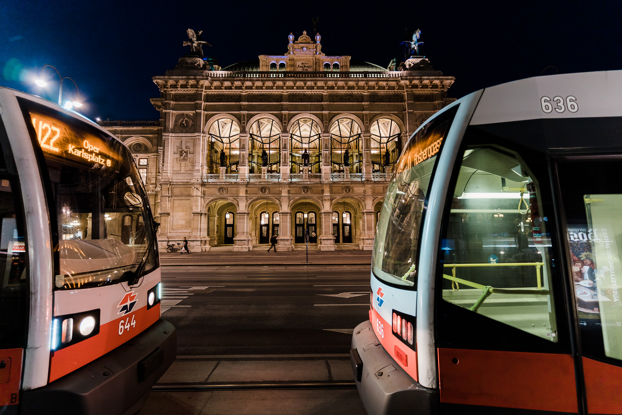 Fotowalk für die VHS Wien - Nacht-Fotowalk in Wien