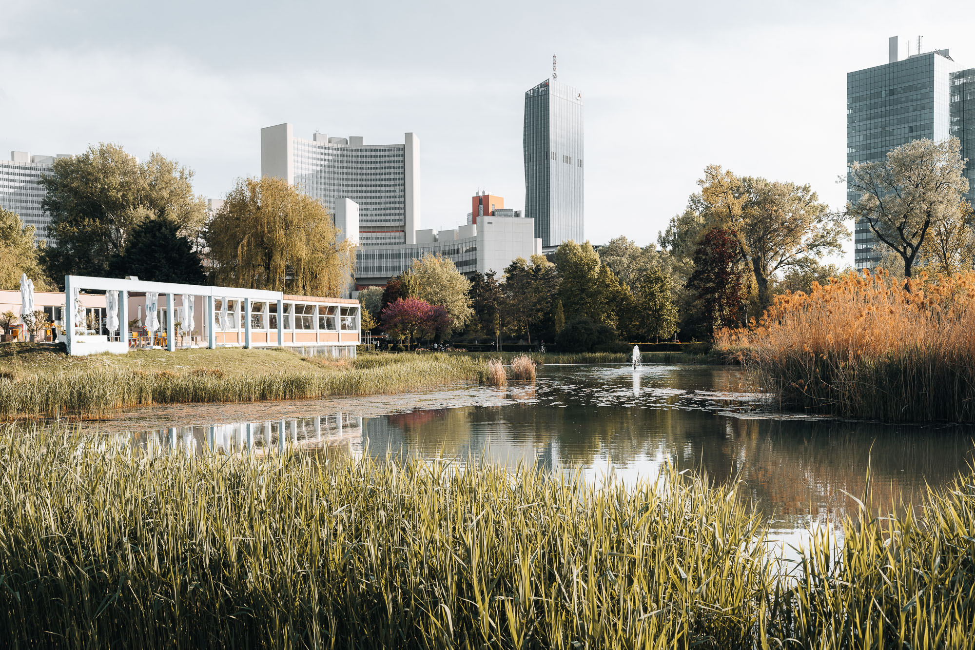 Fotowalk für die VHS Strasshof im Donaupark im April 2022