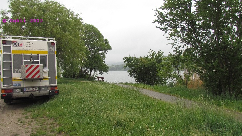 SP bei Orfö (leider bei Regen)