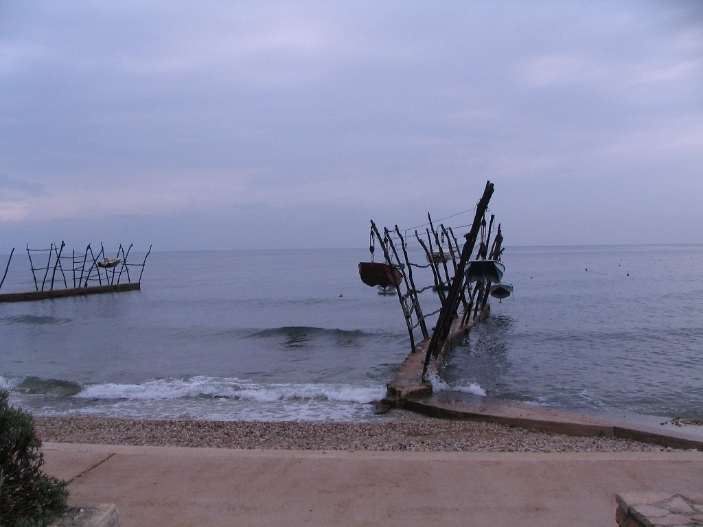 Hafen ist hier zuviel gesagt.