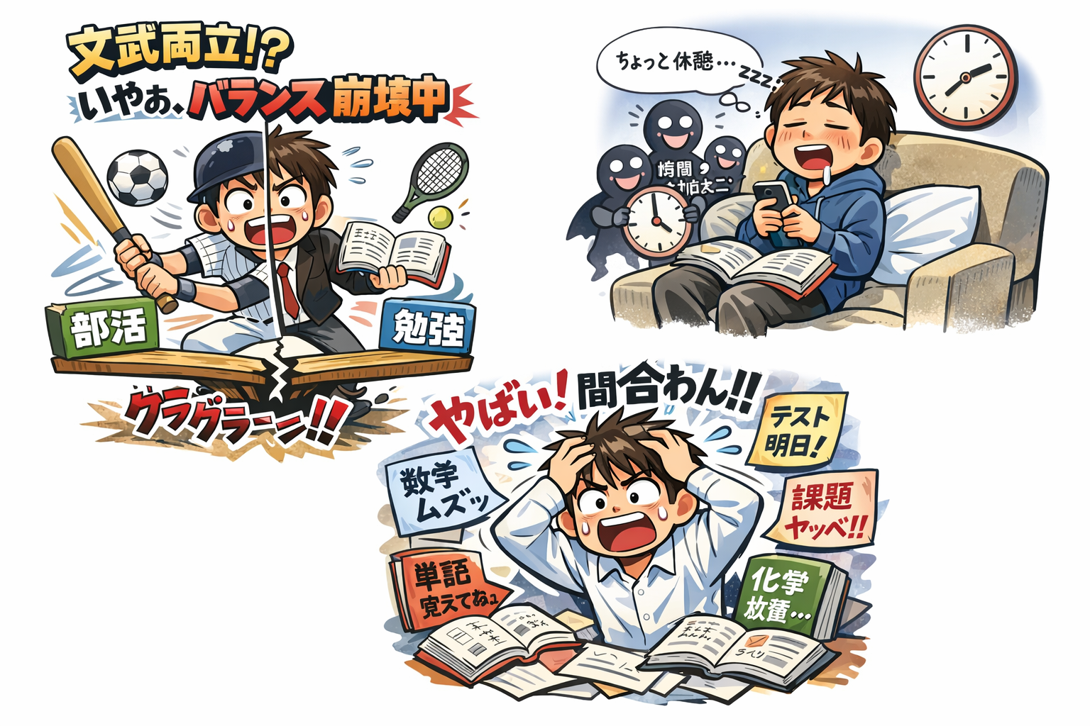 九州大学医学部医学科に受かった俺、部活と勉強の両立をなめてスケジュールが崩壊しかけた話